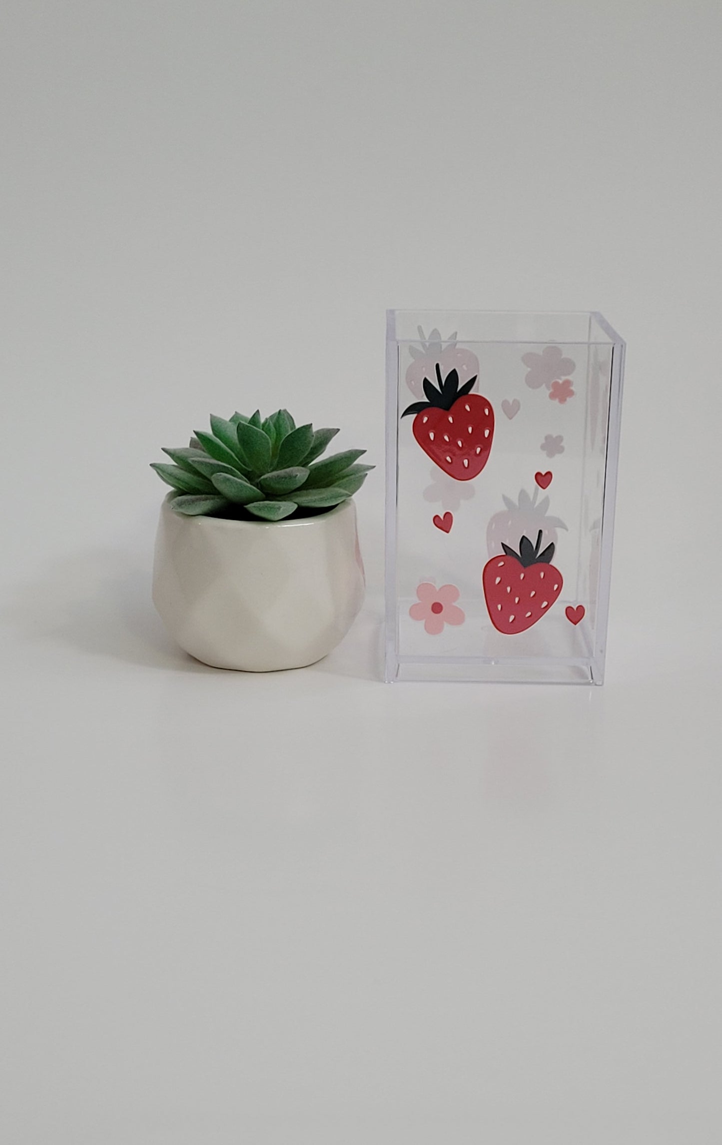Strawberries and Flowers