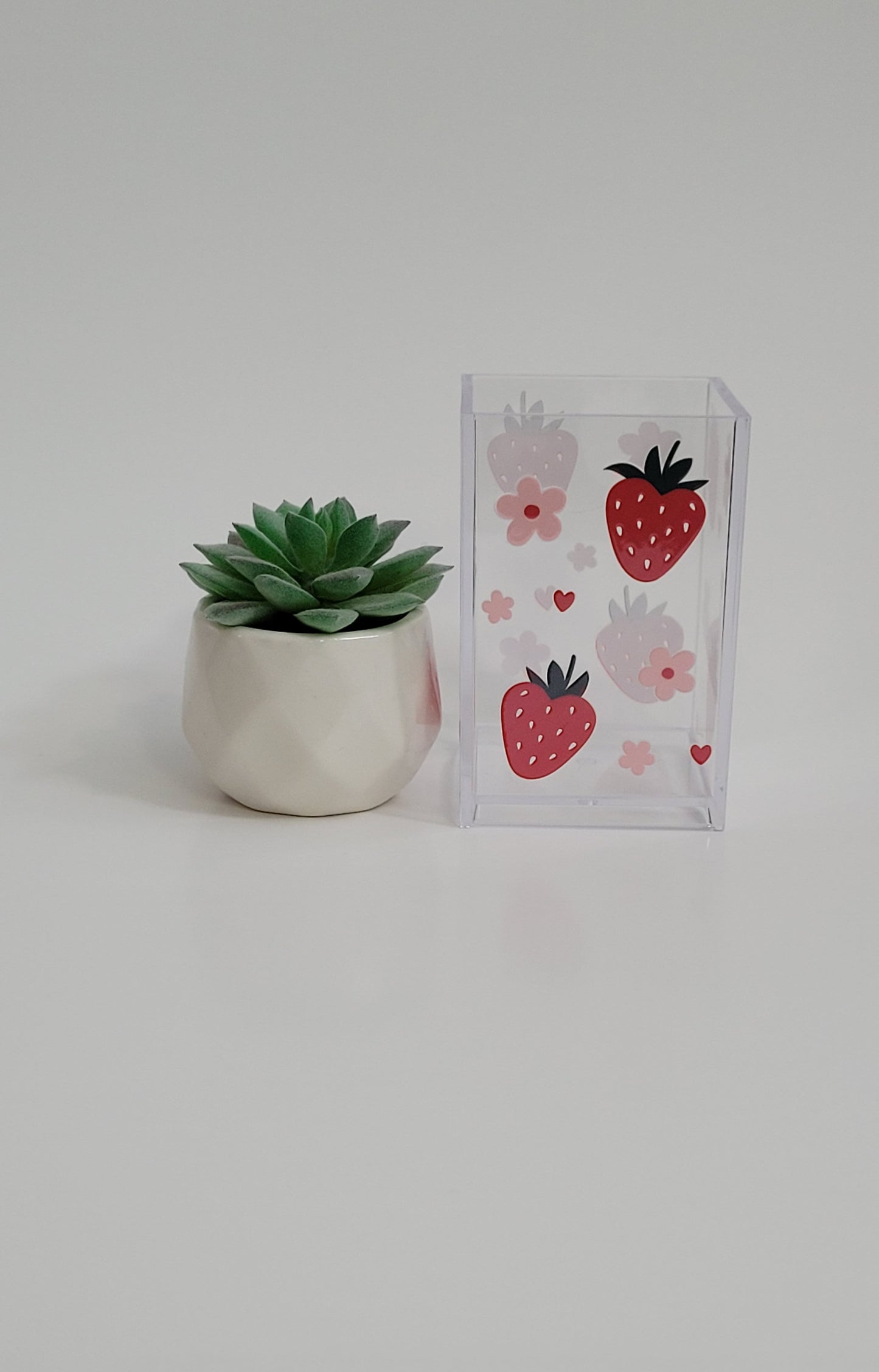 Strawberries and Flowers