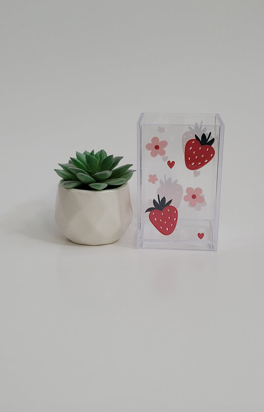 Strawberries and Flowers
