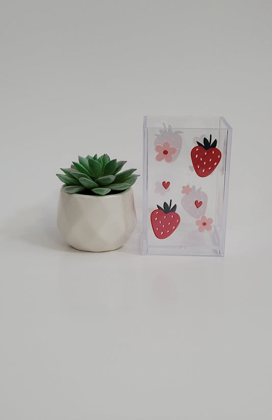 Strawberries and Flowers