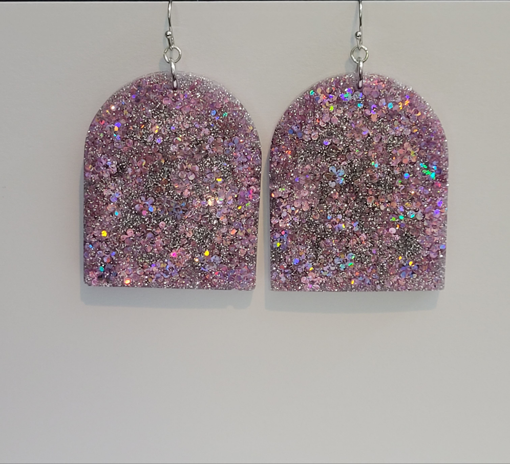 Daisy Glitter Earrings