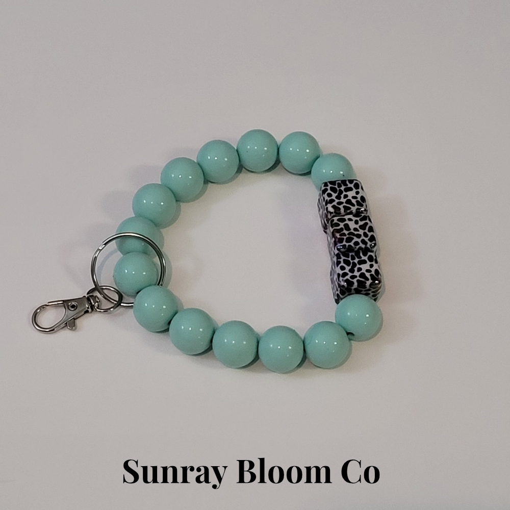 Teal Vibes Wristlet