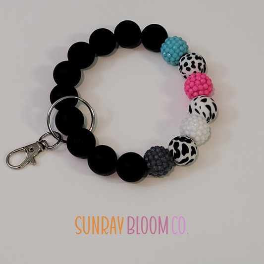 Colorful Rhinestone Wristlet