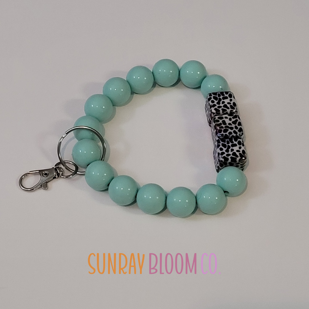Teal Vibes Wristlet
