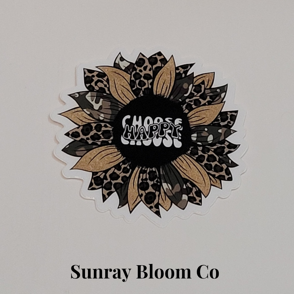 Choose Happy Sticker