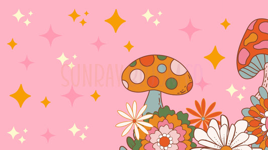 Mushrooms Desktop Wallpaper