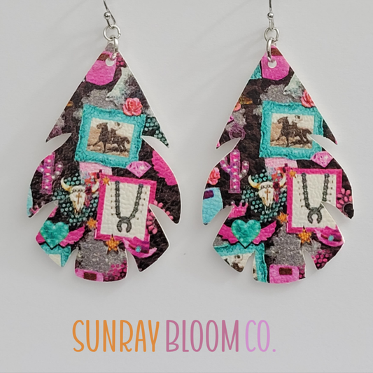 Western Theme Earrings