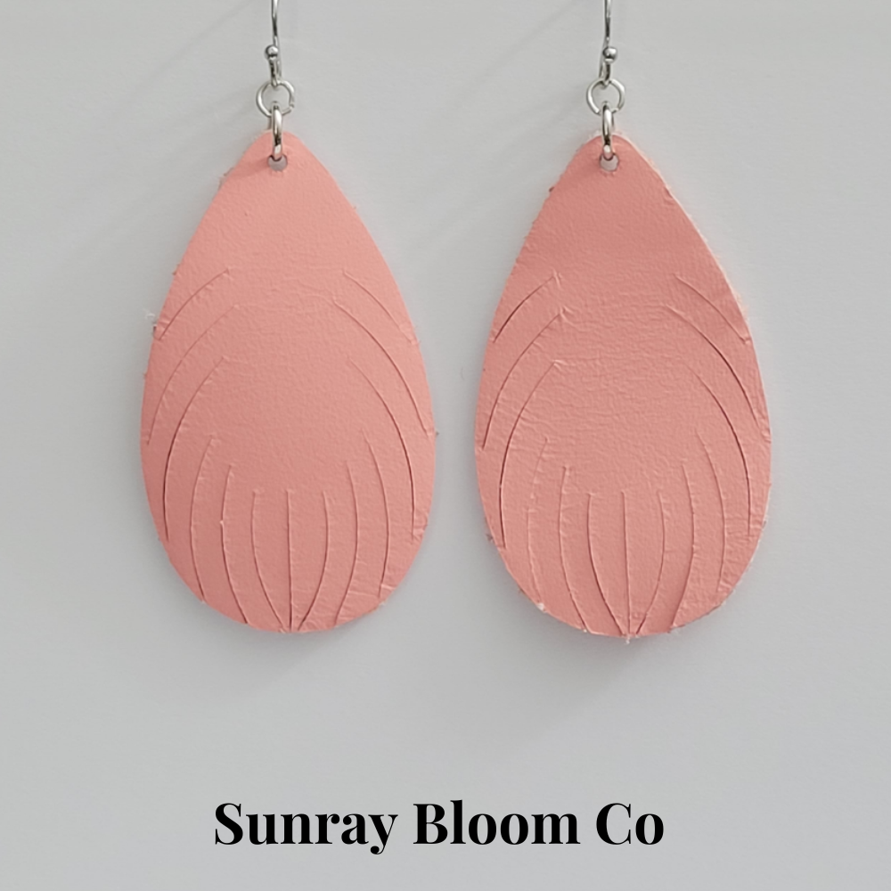 Pink Frills Earrings