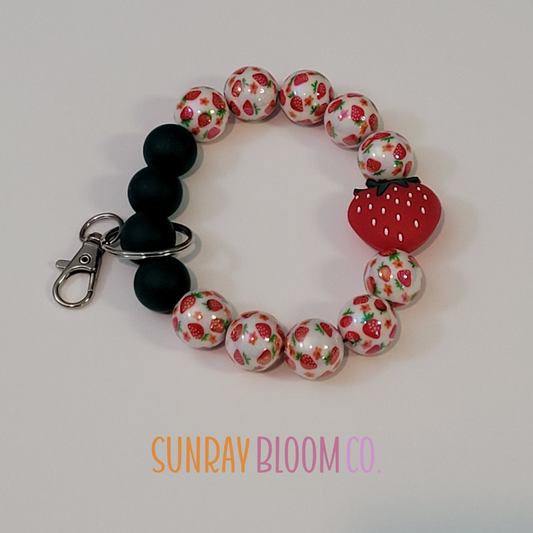 Strawberry Passion Wristlet