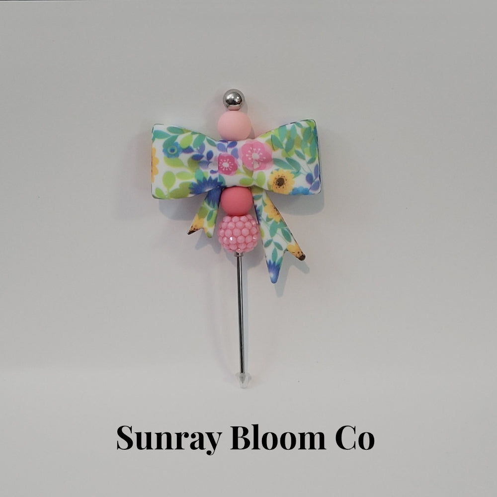 Floral Bow Mini Pokey Tool