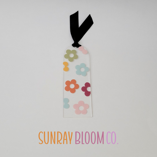 Groovy Flowers Bookmark