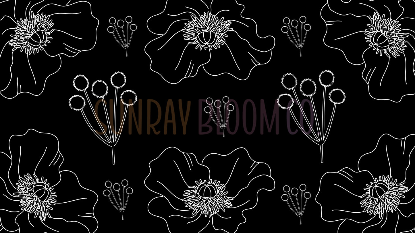 Botanical Dreams Desktop Wallpaper