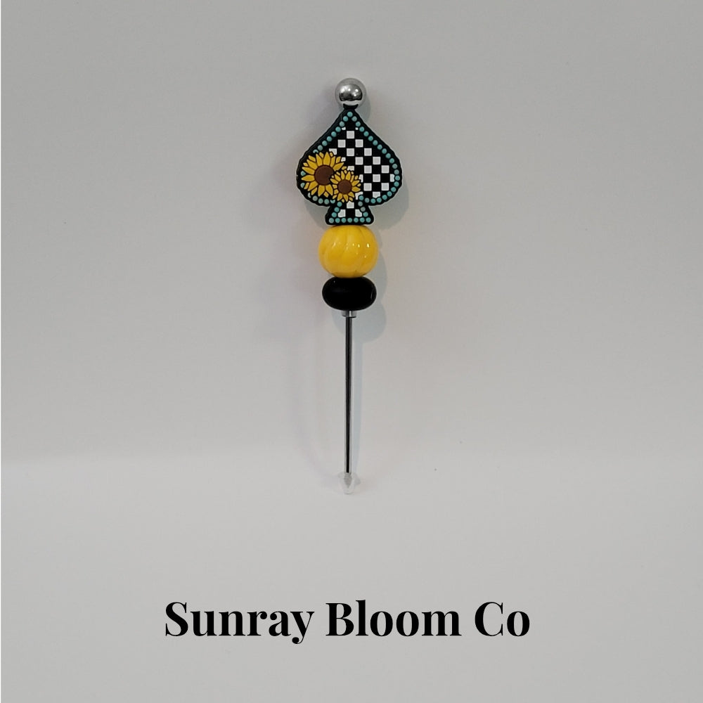 Checkered Yellow Mini Pokey Tool