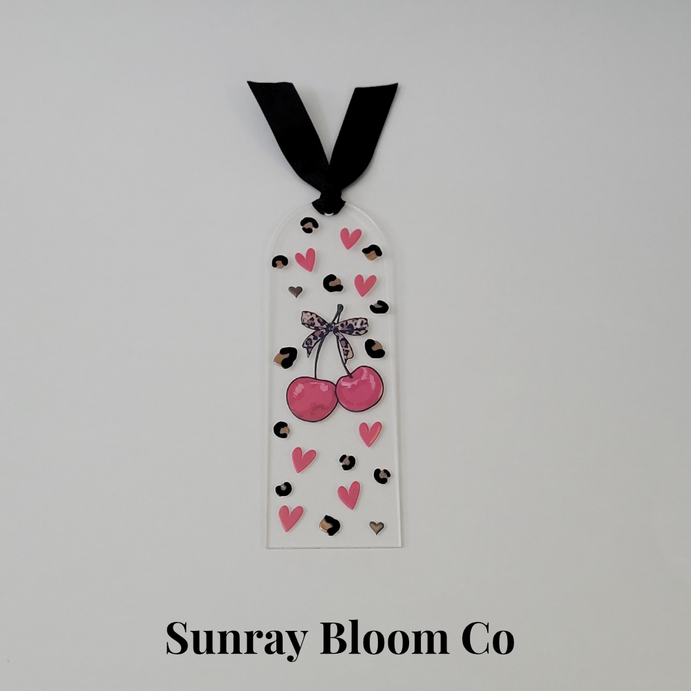 Red Cherry Bookmark