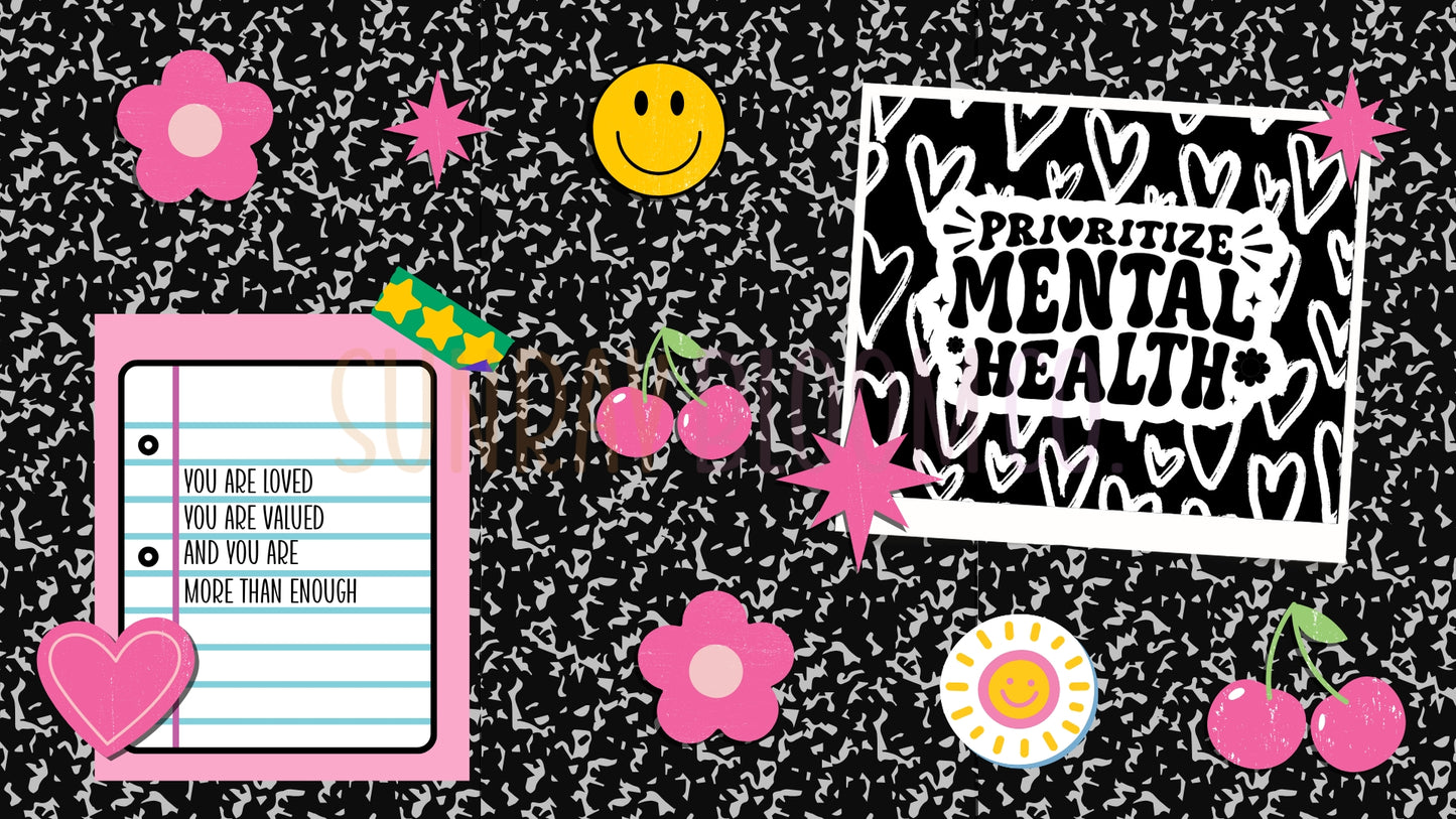 Mental Health Sayings Desktop Wallpaper