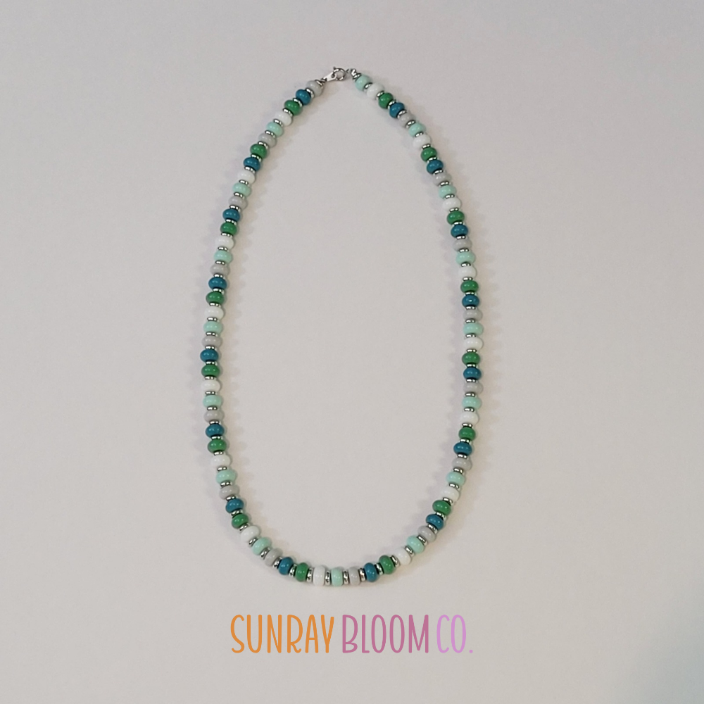 Happily Green Necklace