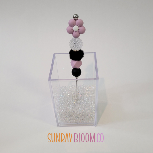 Mauve Flower Pokey Tool