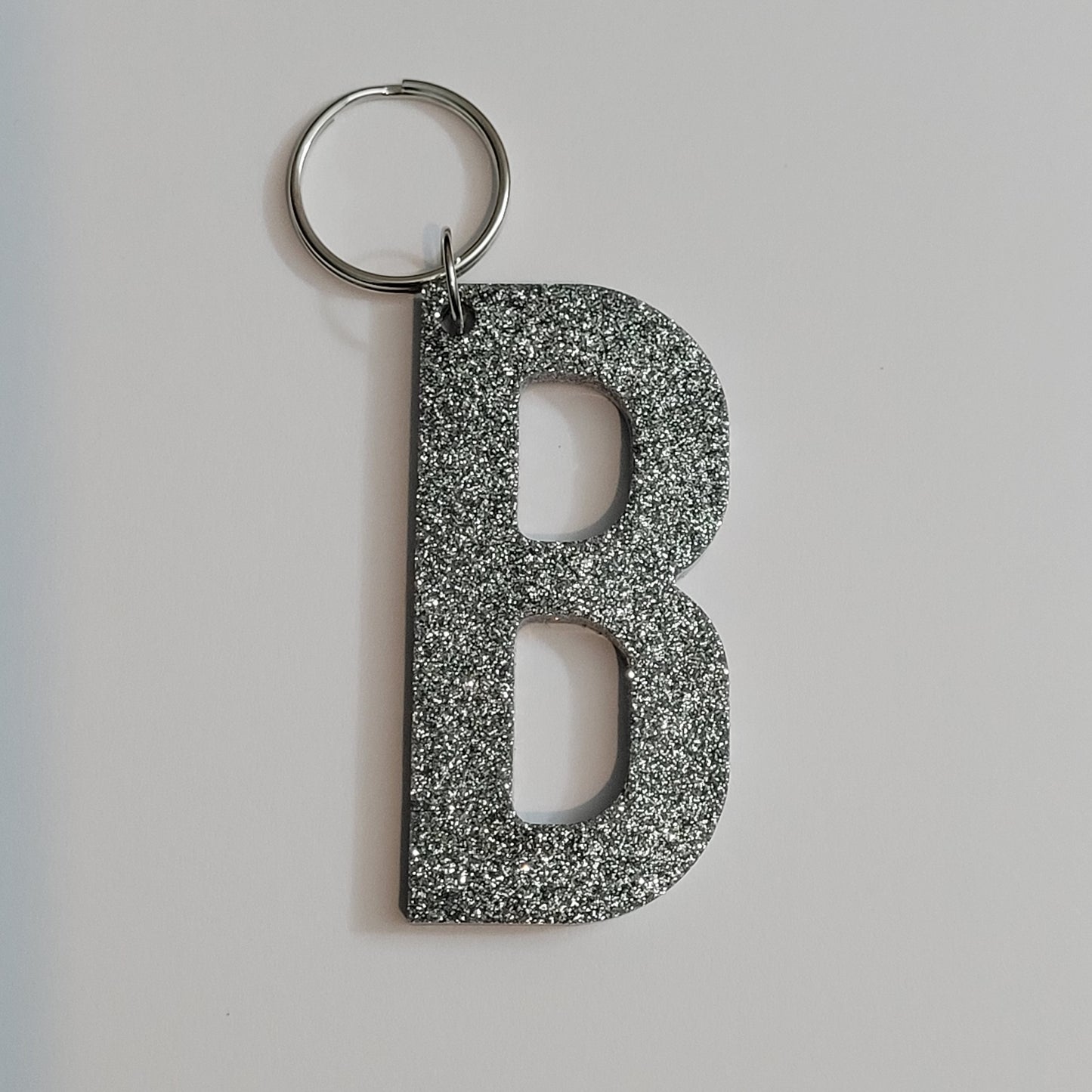 Letter B Personalized Keychain