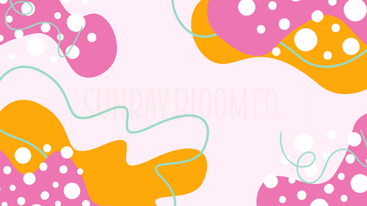 Colorful Aesthetics Desktop Wallpaper