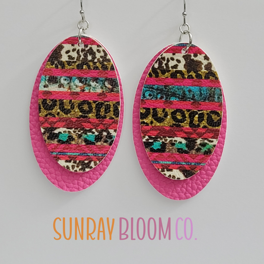 Western Leopard Earrings
