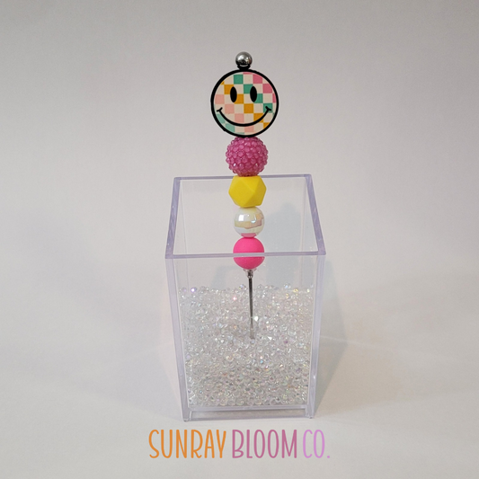 Colorful Checkered Pokey Weeding Tool