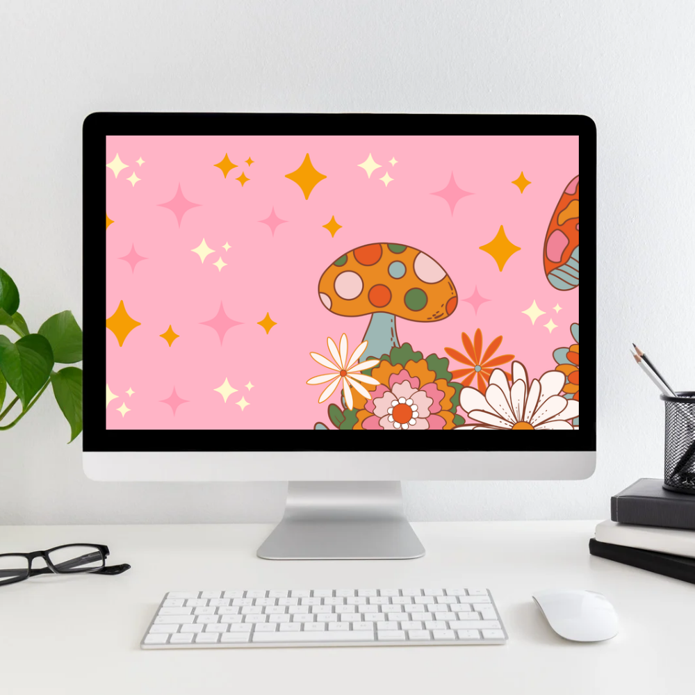 Mushrooms Desktop Wallpaper