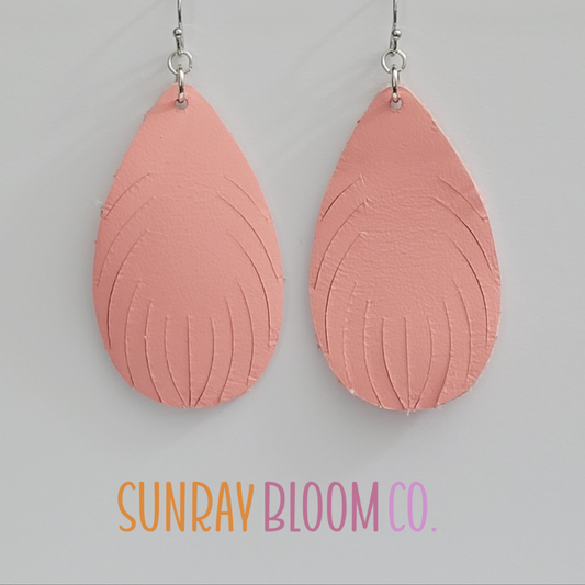 Pink Frills Earrings
