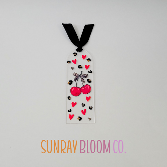 Red Cherry Bookmark