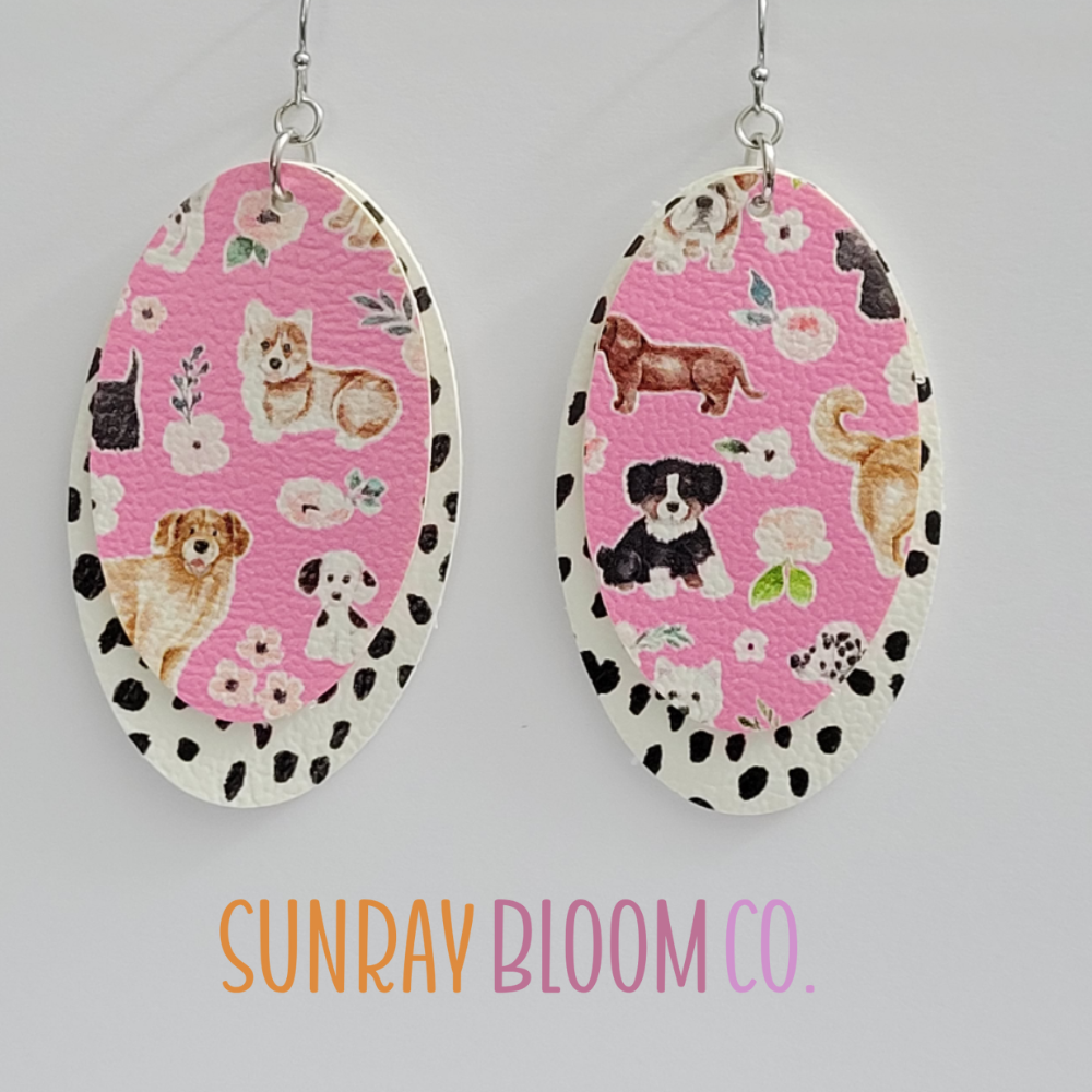 Happy Dogs Earrings