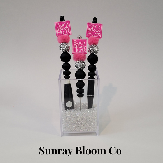 Back and Body Hurts Matching Essentials Set