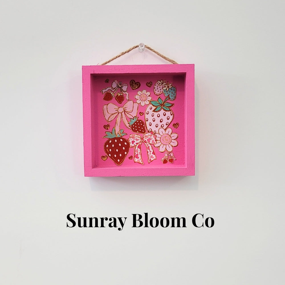 Strawberry Decorative Sign