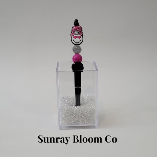 Self Love Smiley Face Extended Pen