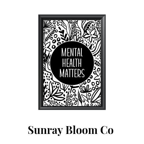 Mental Health Matters Print 4x6