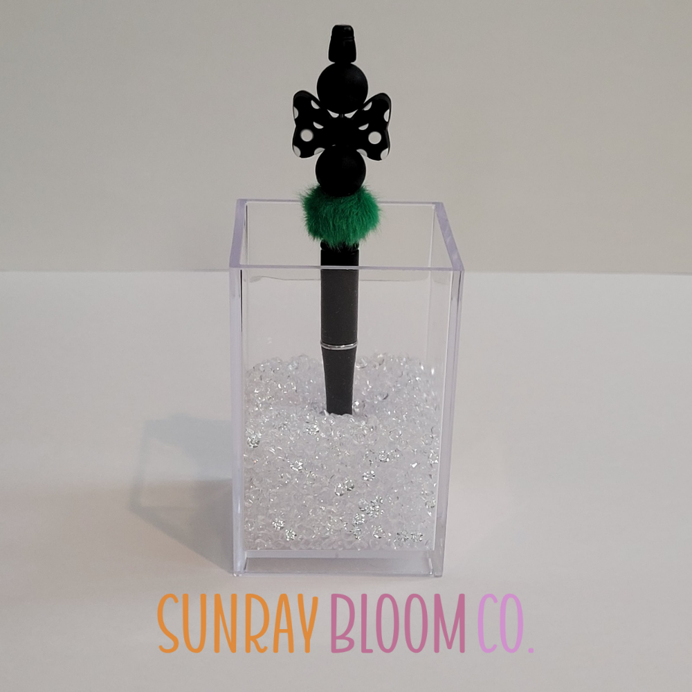 Green Inspired Minnie Mouse Pen