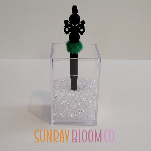 Green Inspired Minnie Mouse Pen