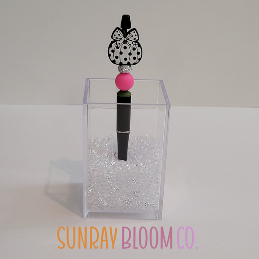 Polkadot Pumpkin Pen