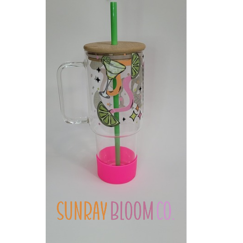 Margarita Sippin Glass Drinkware