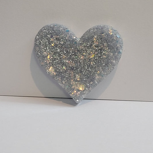 Silver Lining Wishing Heart