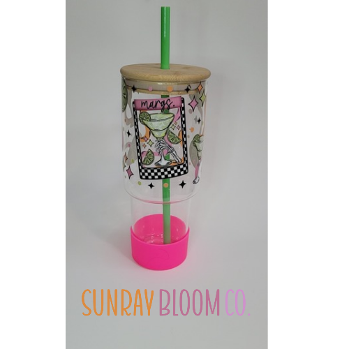 Margarita Sippin Glass Drinkware