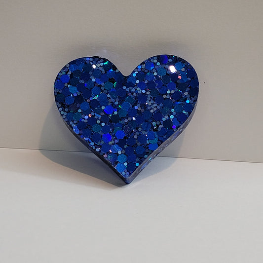 Bold and Bluetiful Wishing Heart
