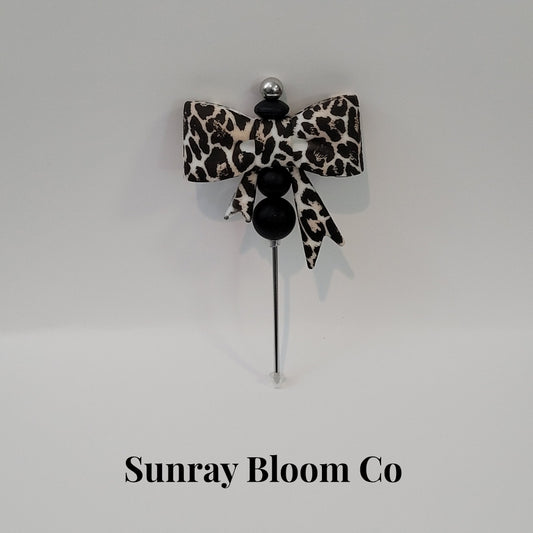 Brown Leopard Mini Pokey Tool