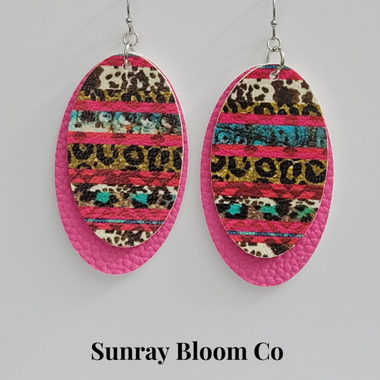 Western Leopard Earrings