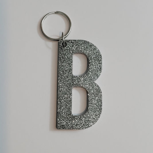 Letter B Personalized Keychain