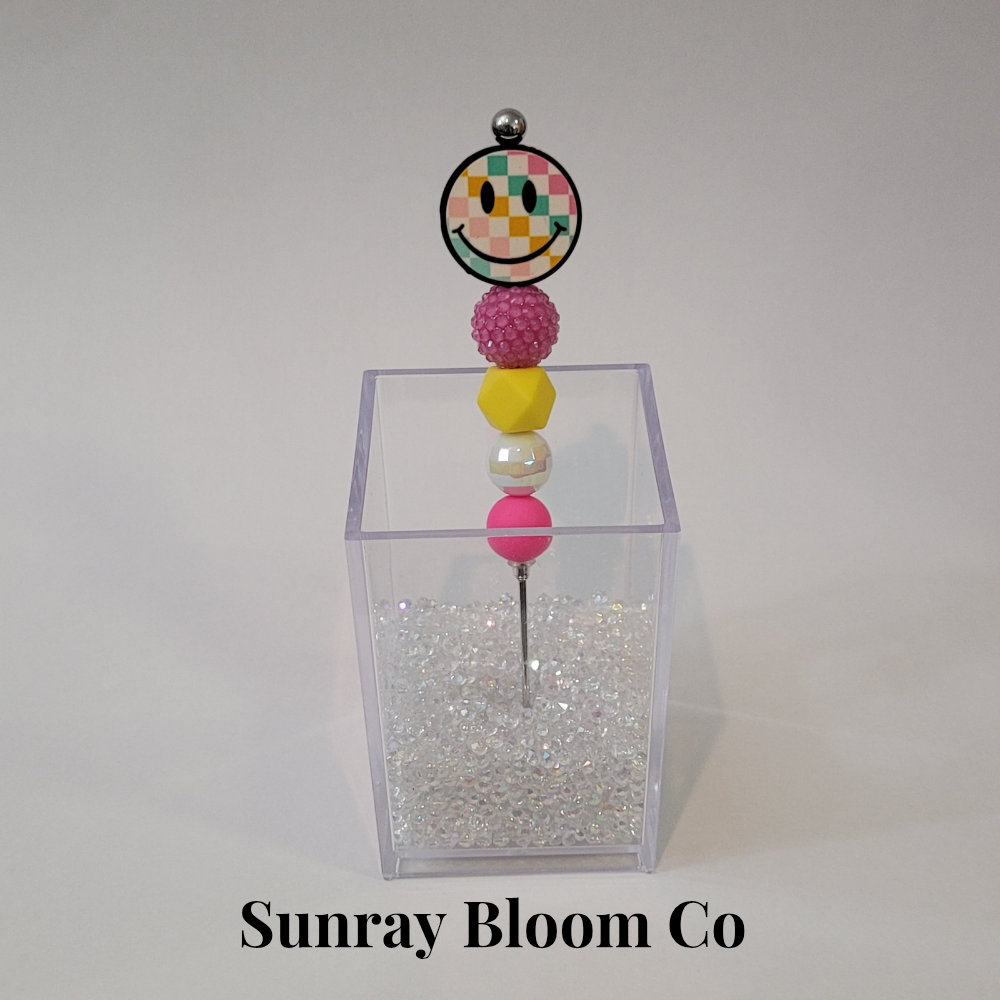 Colorful Checkered Pokey Weeding Tool