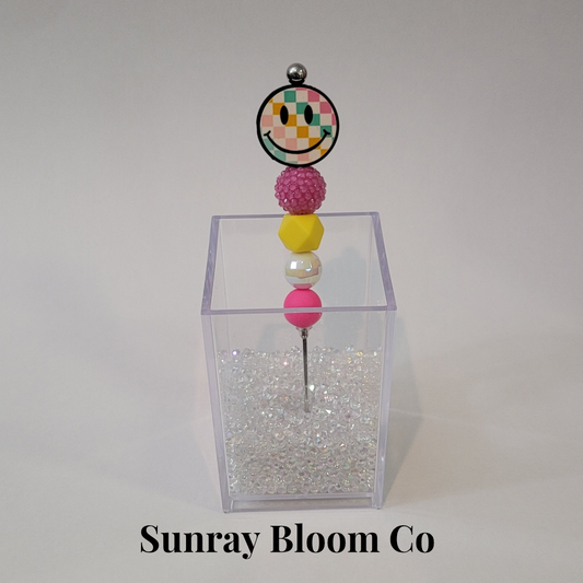 Colorful Checkered Pokey Weeding Tool