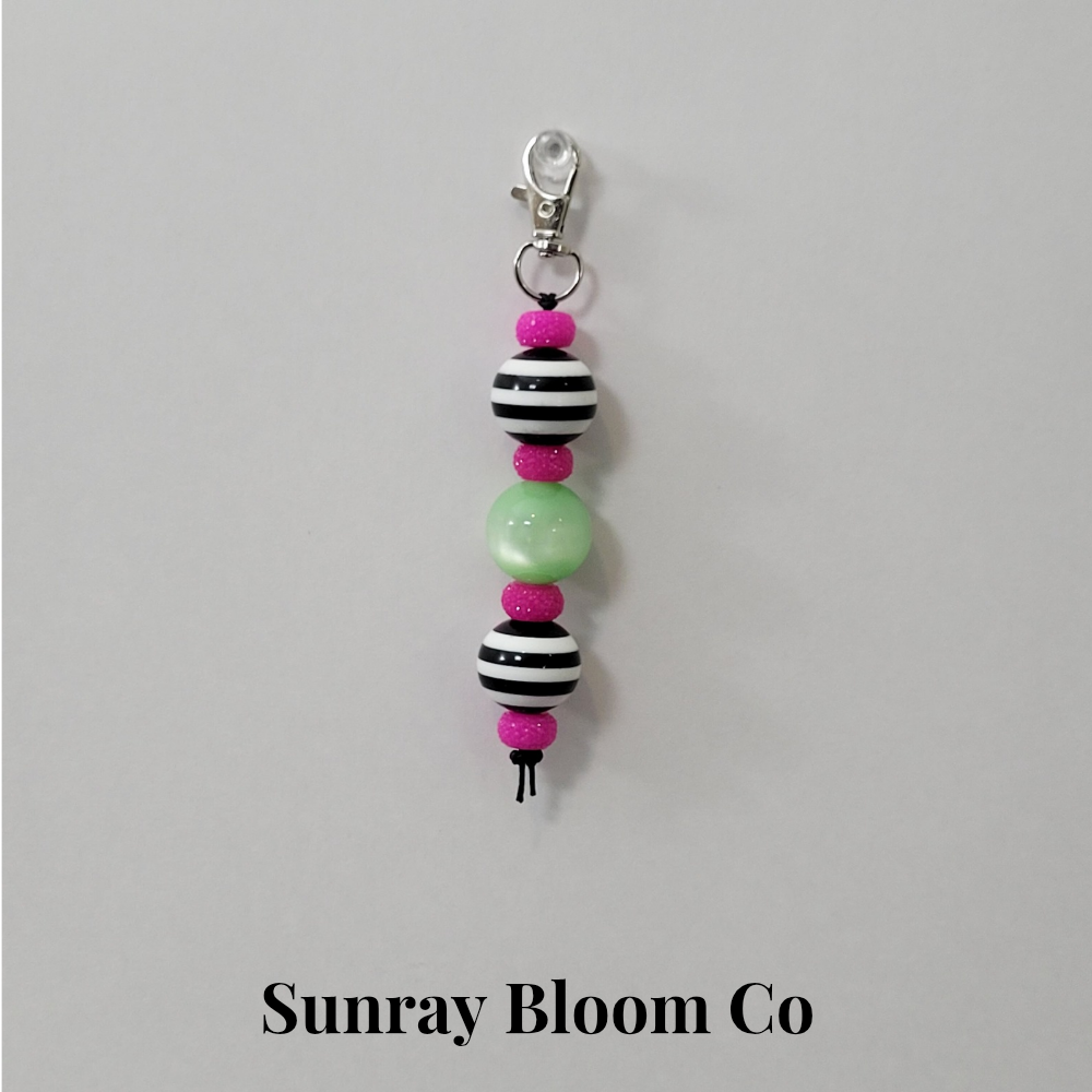 Happy Go Lucky Beaded Clip