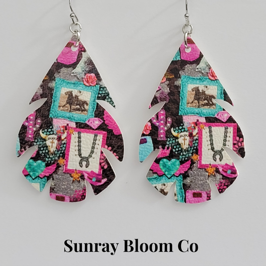 Western Theme Earrings