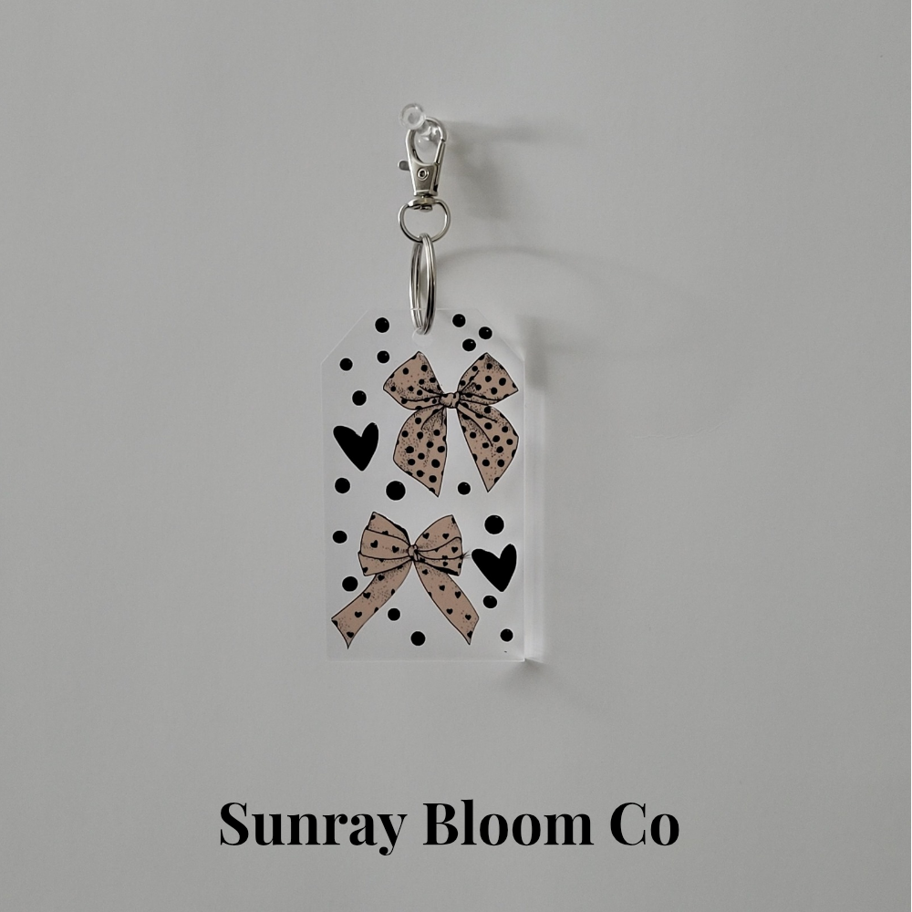 Chic Bows Bag Tag