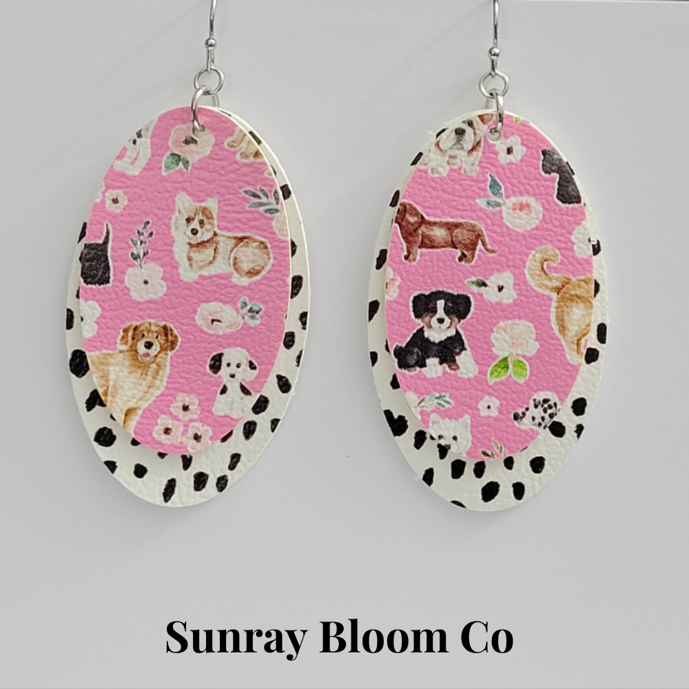 Happy Dogs Earrings