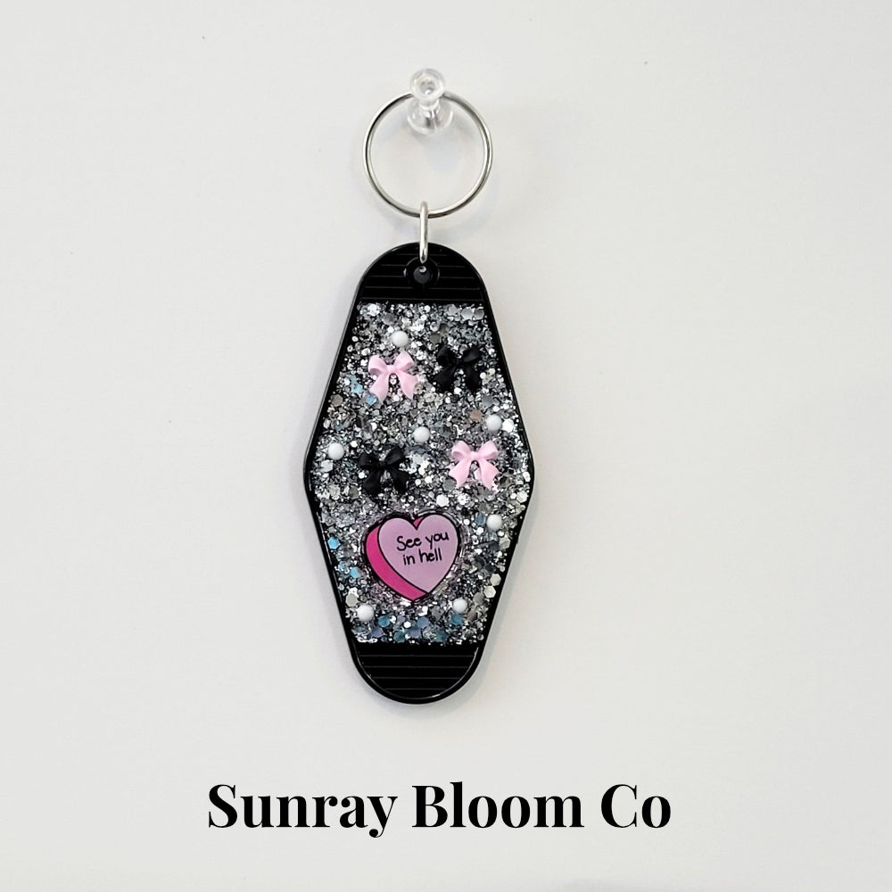See You in Hell Creative Keychain